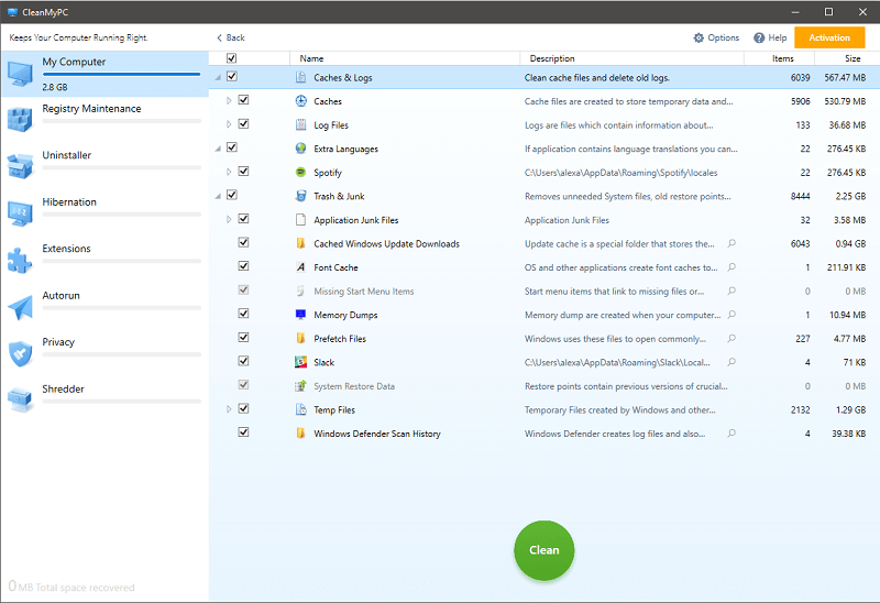 MacPaw CleanMyPC 1.12.2.2178 Crack + Activation Code Free Download